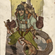 Illustration for article titled Steampunk Spider-Man and his nemesis, Victorian-era Doctor Octopus